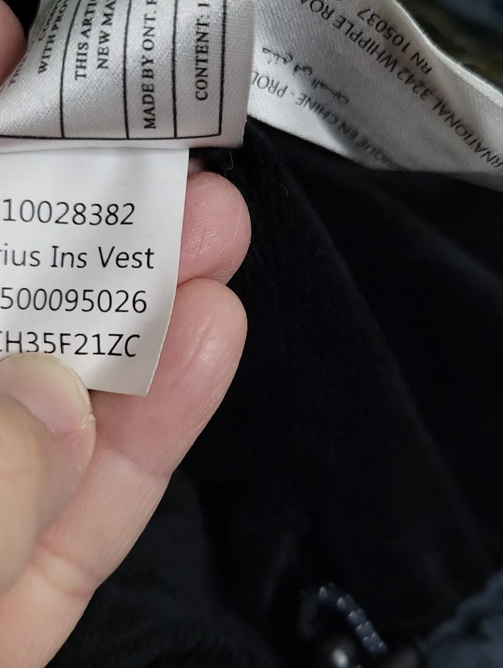 ARIAT Men's Crius Insulated Vest With Concealed Carry Pocket Size XXL